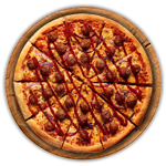 Spicy Meatball Pizza 